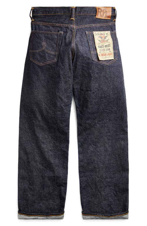 Double Rl Relaxed Fit Jeans In East/west Rinse