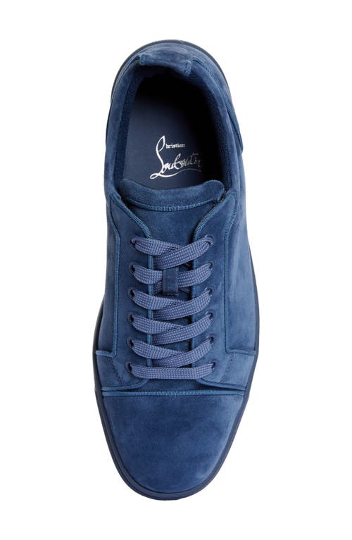 Shop Christian Louboutin Louis Junior Sneaker In Denim