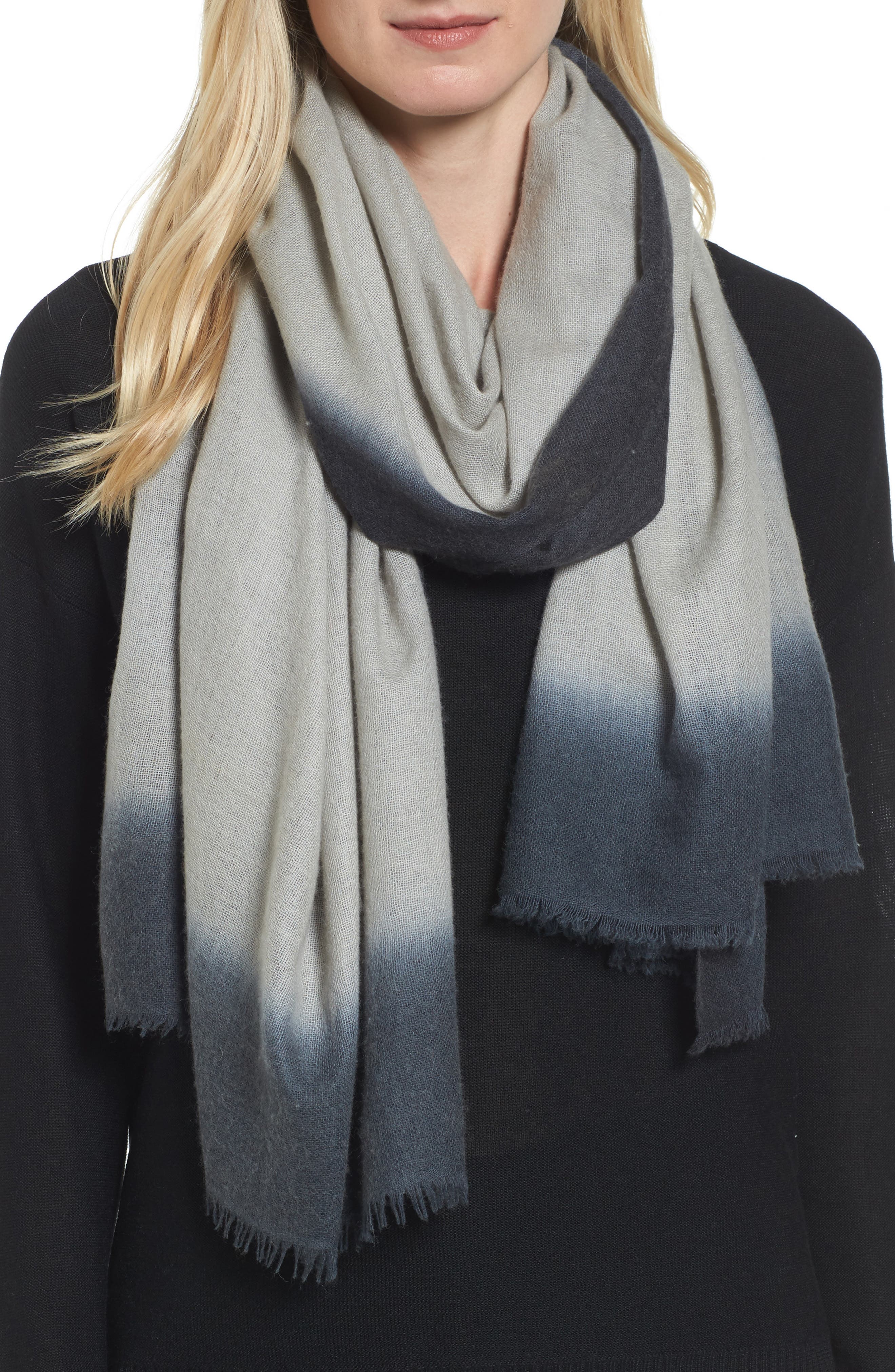 Eileen Fisher Ombré Cashmere Scarf (Nordstrom Exclusive) Nordstrom