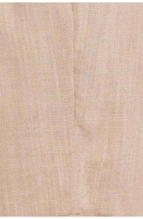 Seraphine Utility Maternity/nursing Romper In Sand