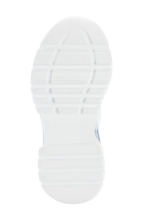 Givenchy Spectre Sneakers In Synthetic Leather And Denim In Denim Blue