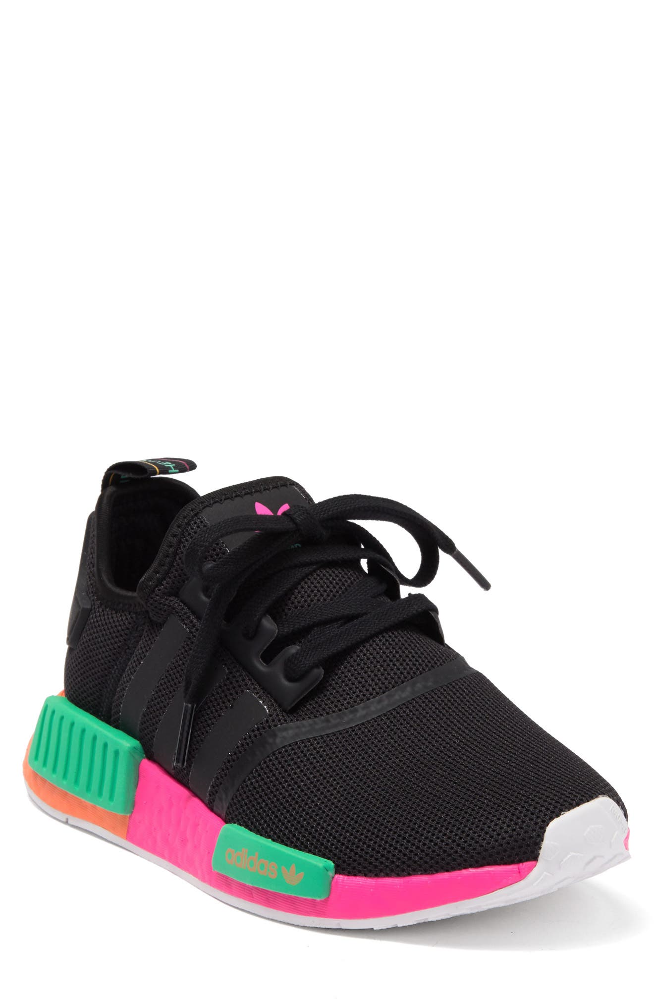 Adidas Originals Nmd R1 Sneaker In Core Black/core Black