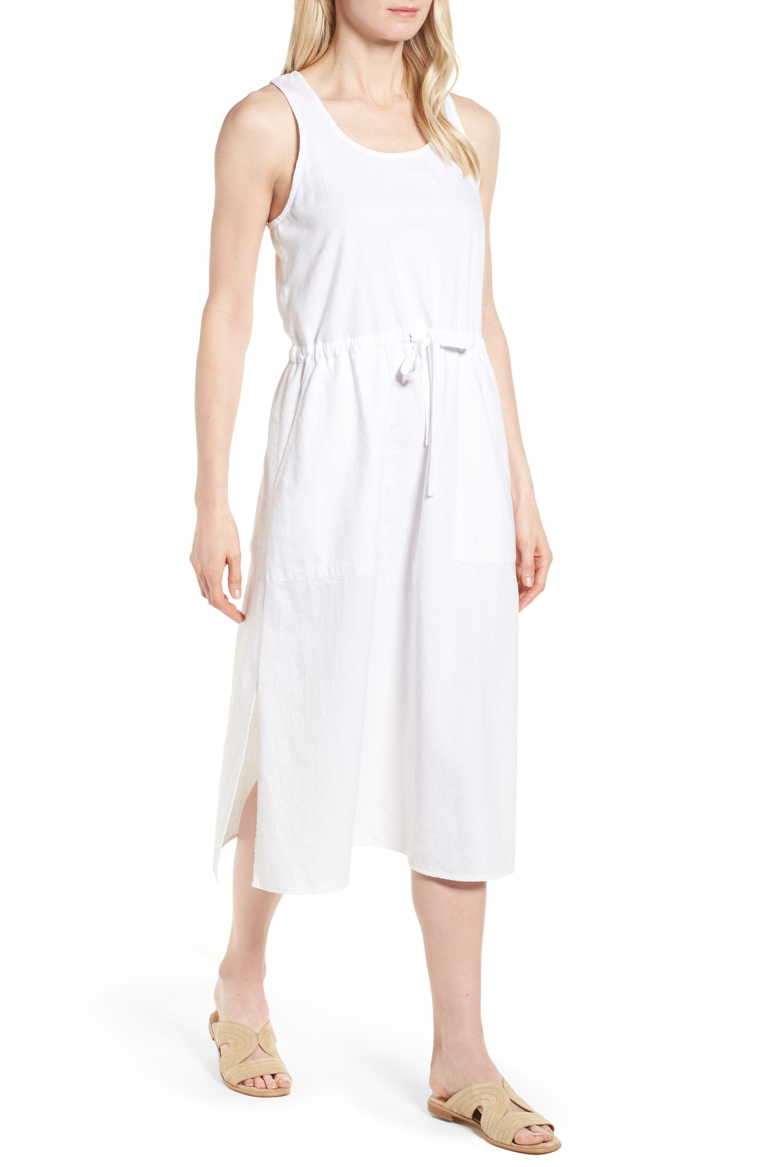 eileen fisher midi dresses