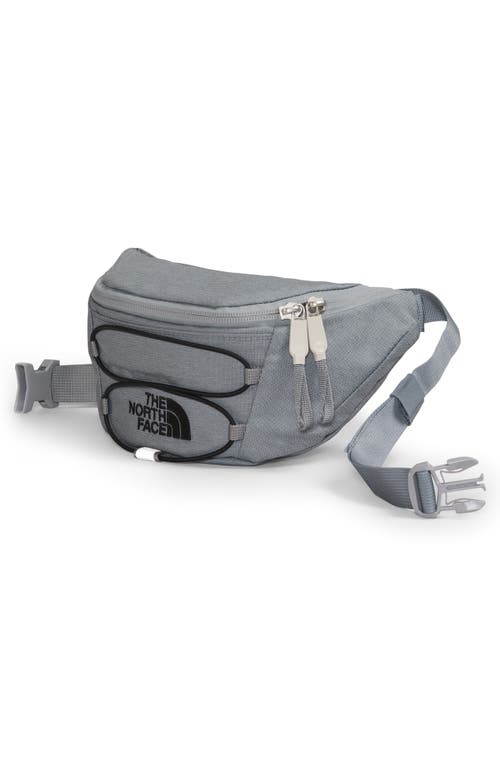 Shop The North Face Jester Lumbar Pack Belt Bag In Mid Grey Dark Heather/black