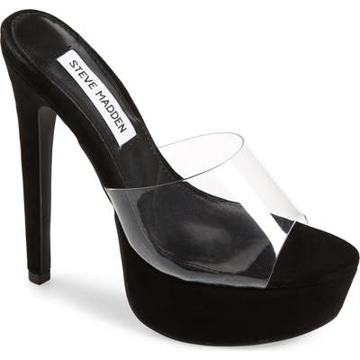 Steve Madden Innocent Slide Sandal, Black