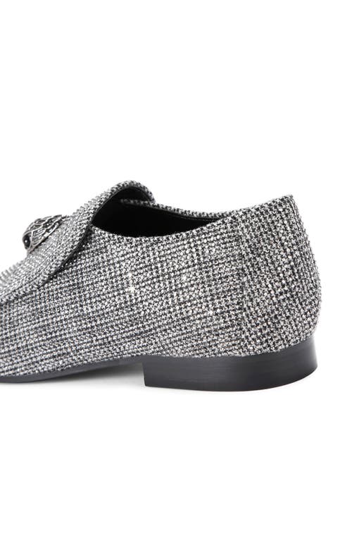 Kurt Geiger London Hugh Tweed Venetian Loafer In Silver