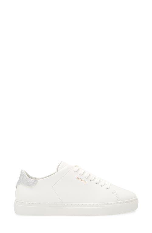 Axel Arigato Clean 90 Sneakers In Off White/silver