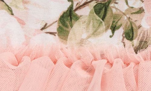 Posh Peanut Ruffle Bodysuit In Light/pastel Pink