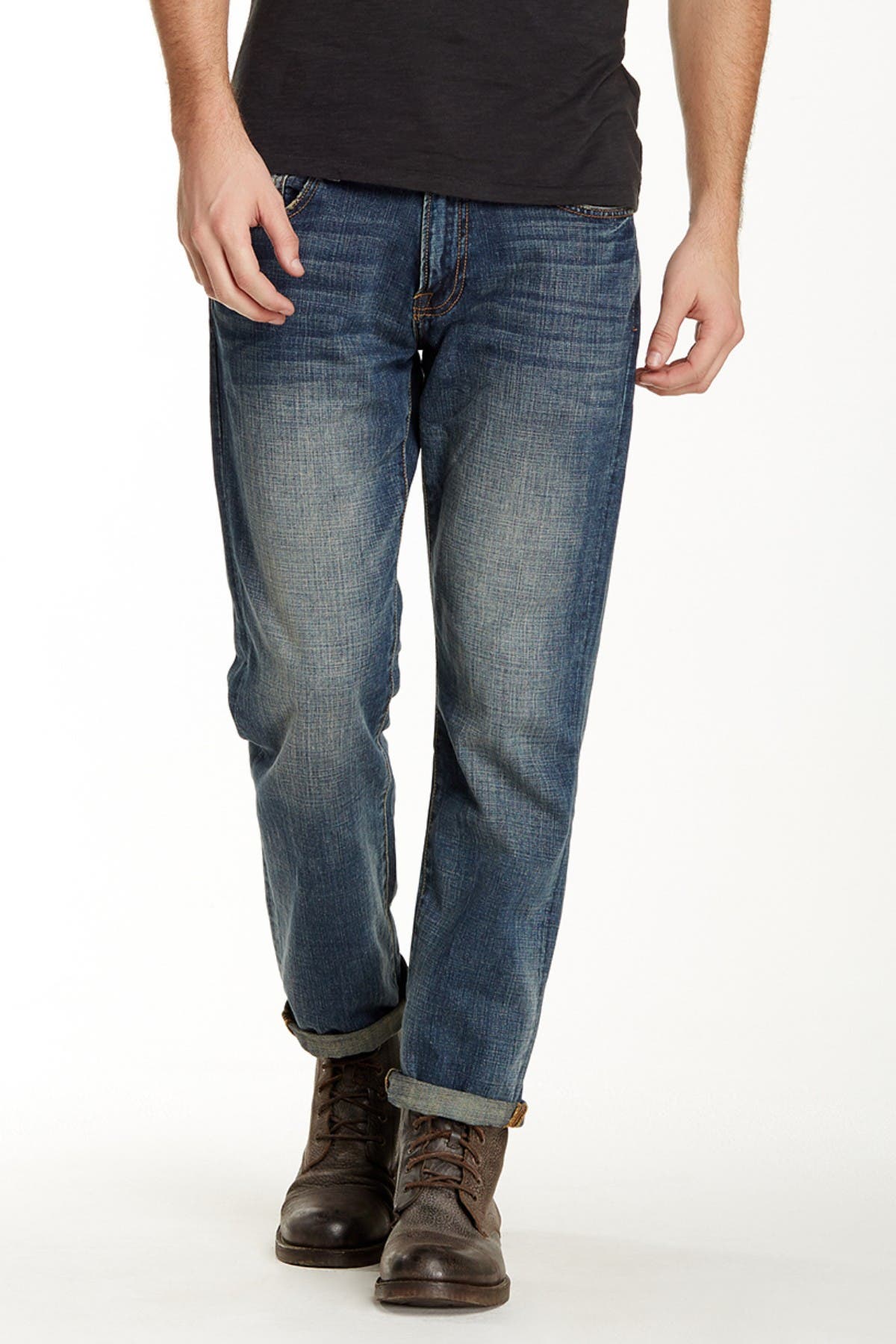 lucky brand 221 original straight grey
