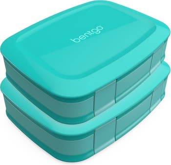 Bentgo Kids' Snack Leak-proof Storage Container Aqua