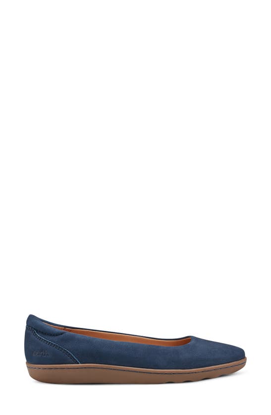 Shop Earth ® Landen Flat In Dark Blue