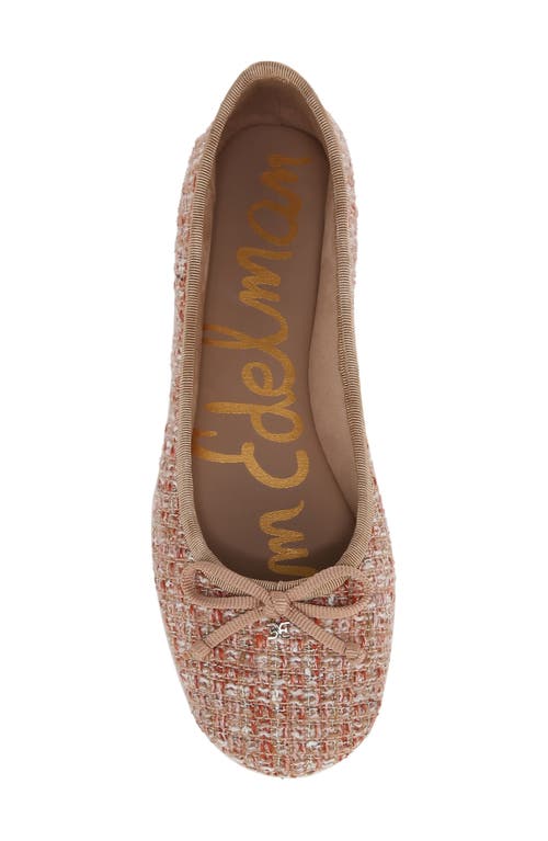 Shop Sam Edelman Zooey Ballet Flat In Tuscan Blush