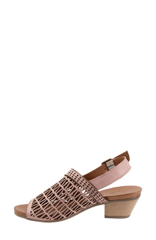 Bueno Lia Slingback Sandal In Dusty Mauve