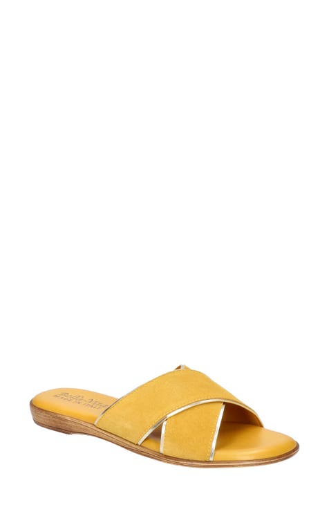 Women's Yellow Medium Heel Mules & Slides | Nordstrom