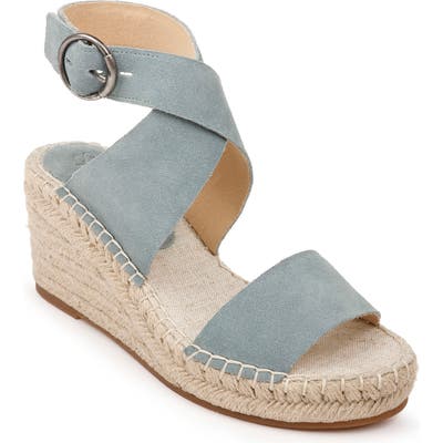 Splendid Addie Wedge Espadrille Sandal, Blue
