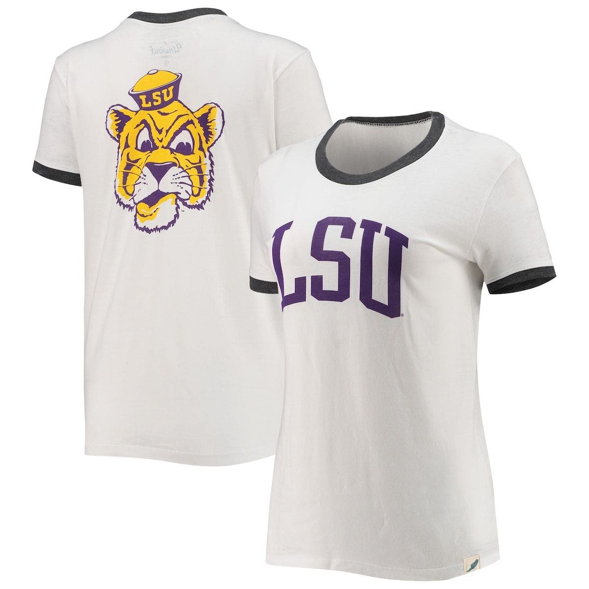 lsu white t shirt