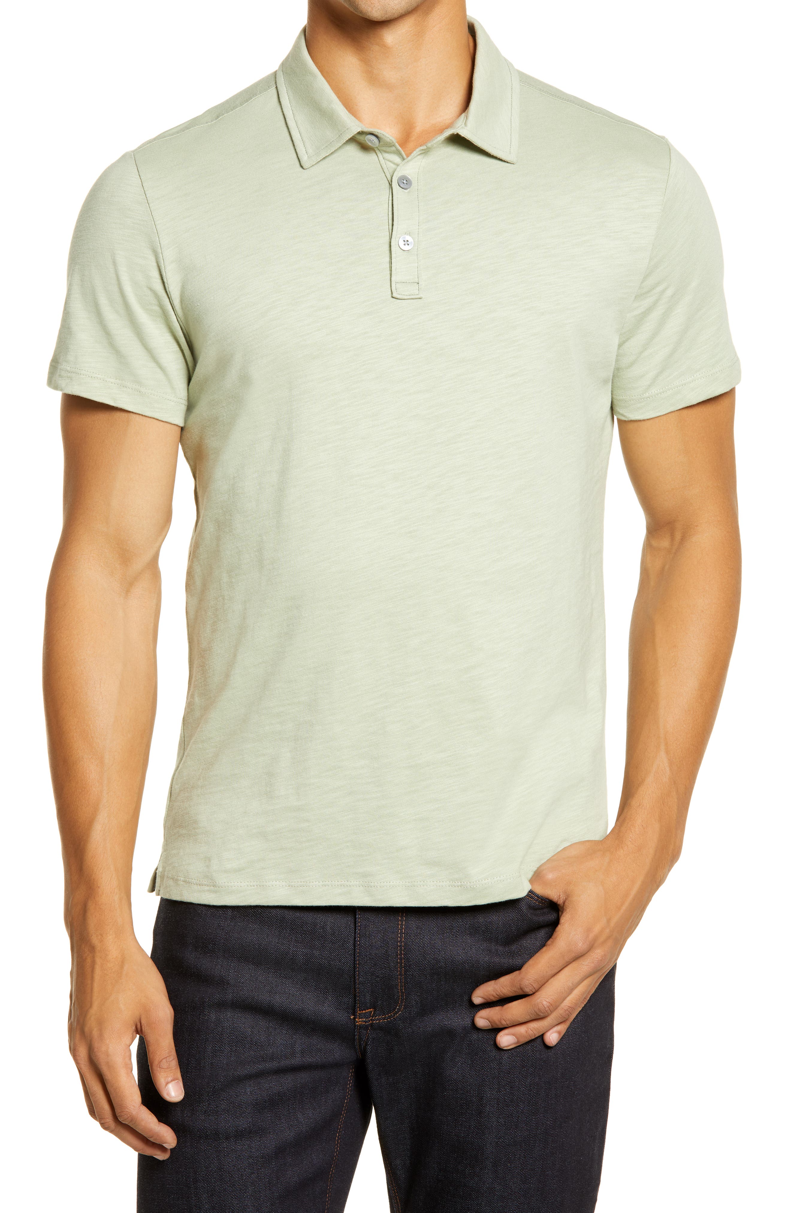 men's pure cotton polo shirts