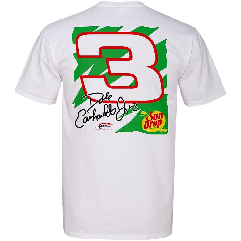 Shop Jr Motorsports Official Team Apparel White Dale Earnhardt Jr. Lifestyle T-shirt