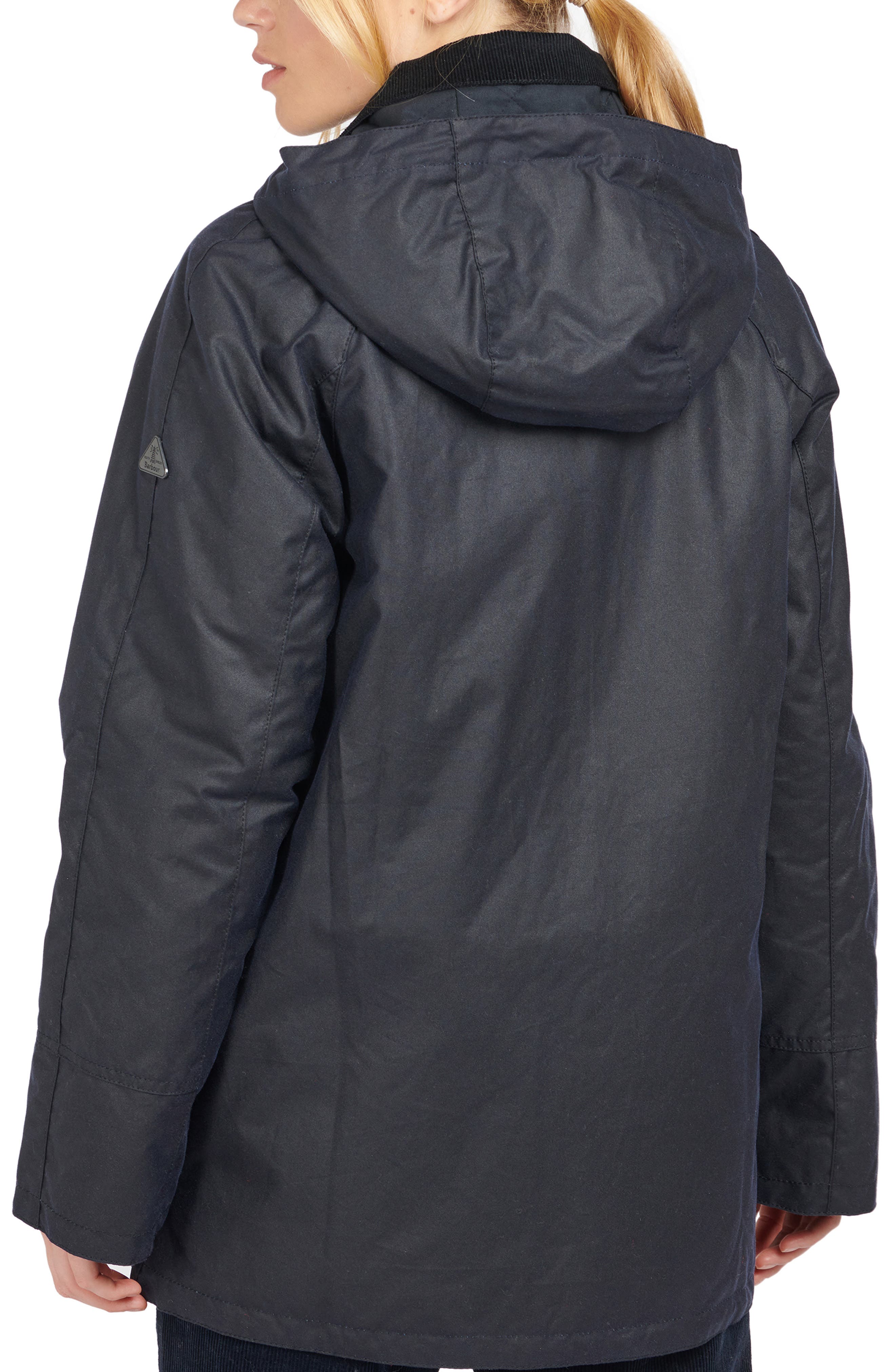 barbour green raincoat