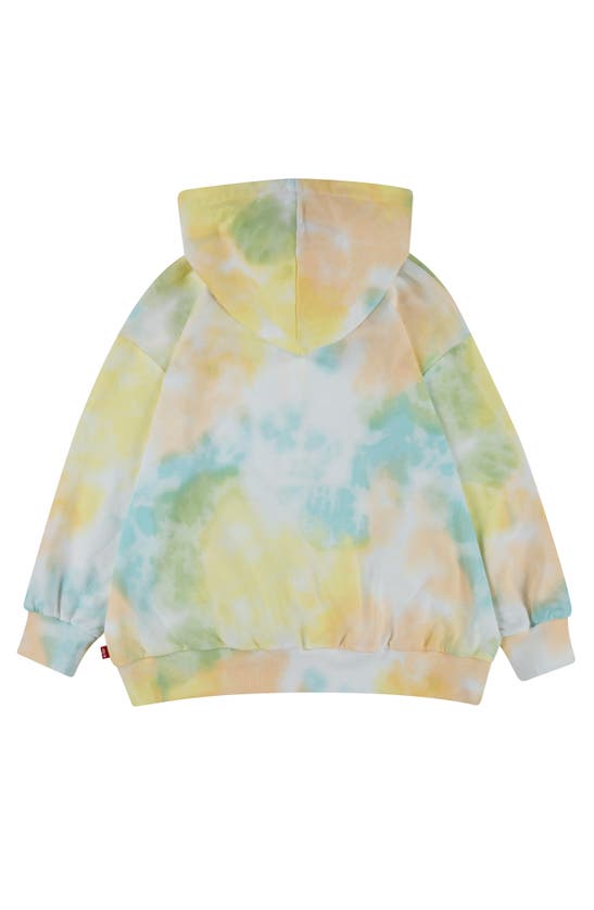 LEVI'S® LEVI'S® KIDS' OVERSIZE TIE DYE ZIP HOODIE 