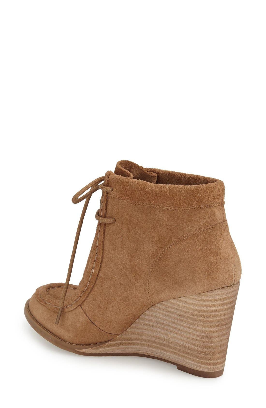 lucky brand ysabel wedge bootie