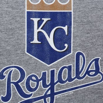 SOFT AS A GRAPE Kansas City Royals Youth Distressed Logo T-Shirt