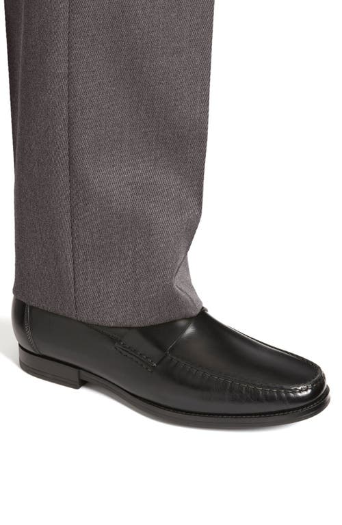 Shop Santoni 'ross' Penny Loafer In Black