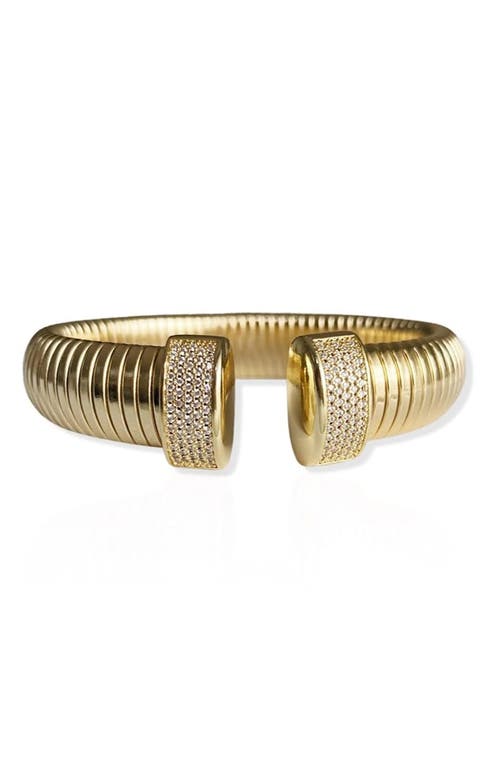 Shop Jane Basch Designs Stretch Link Cuff Bracelet In Gold