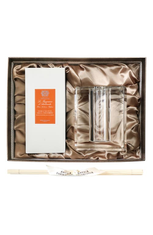 Antica Farmacista Orange Blossom, Lilac & Jasmine Crystal Reed Diffuser Gift Set In No Color