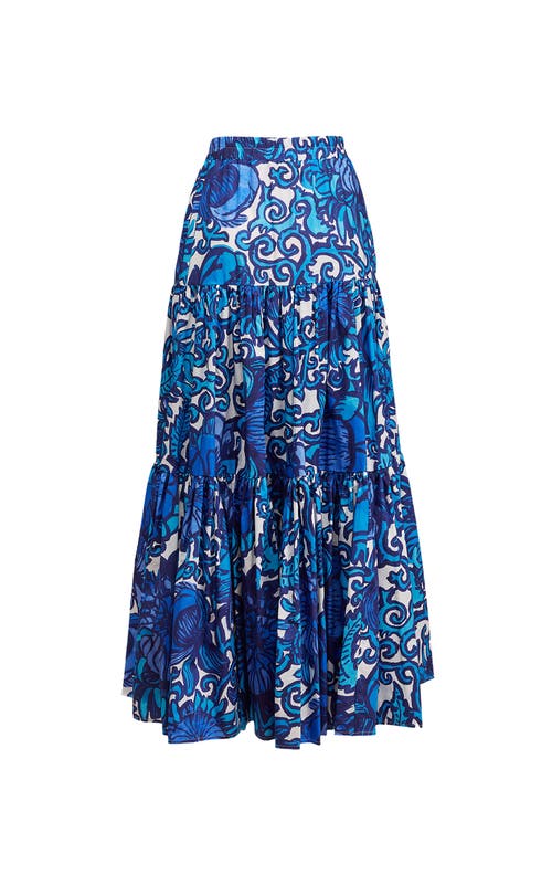 Shop La Doublej Big Skirt Anemone Blue