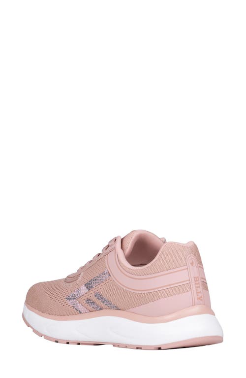 Shop Billy Footwear Sport Inclusion Sneaker In Blush Exotic