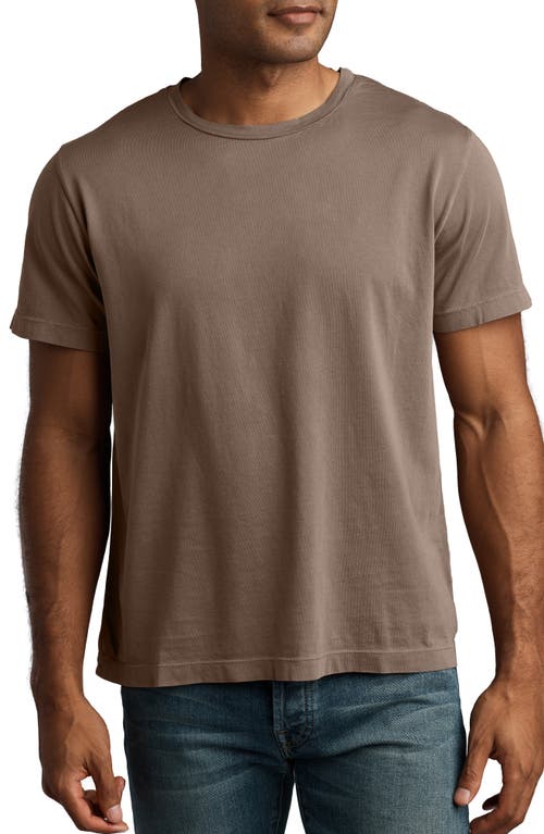 Asher Standard Cotton T-Shirt in Russet
