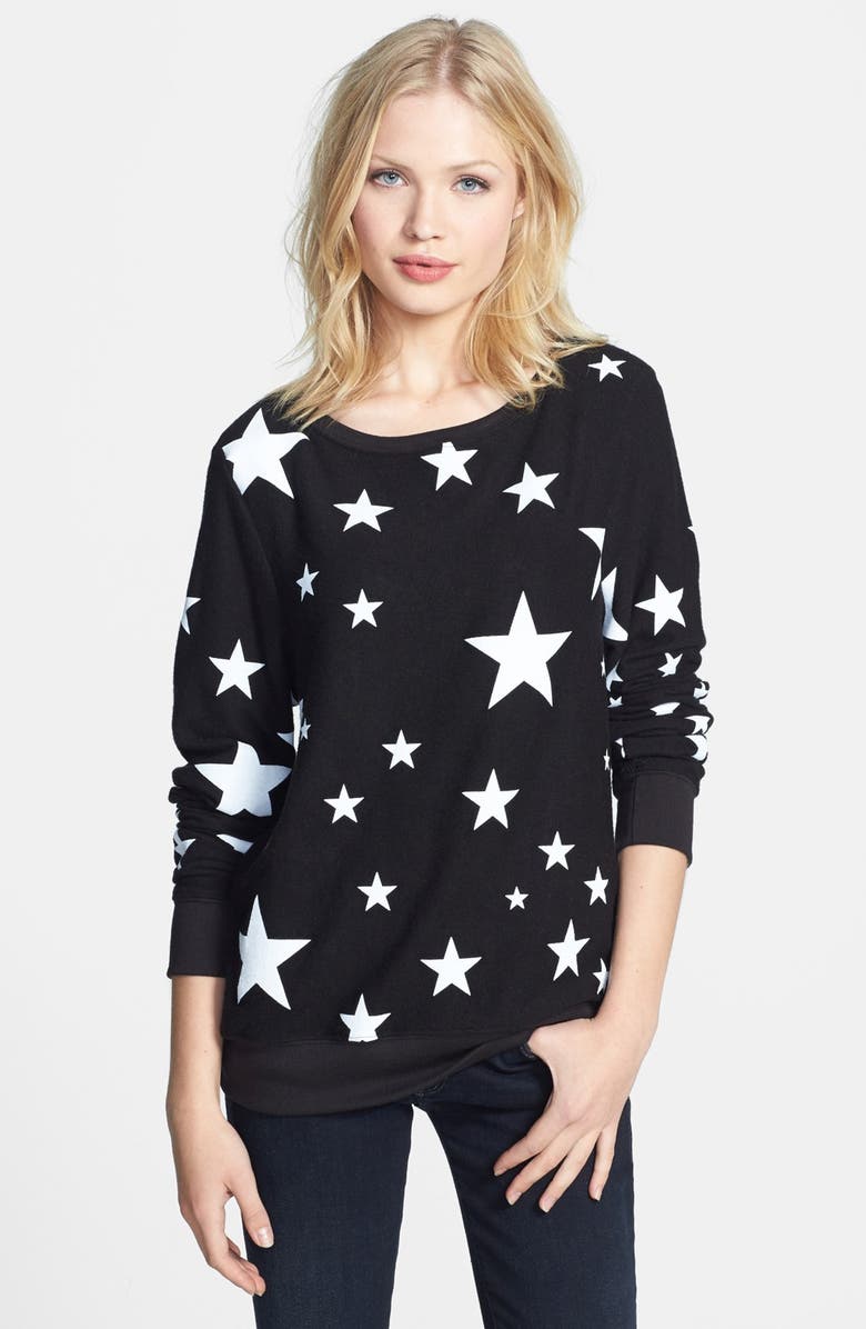Wildfox 'Disco Stars' Pattern Sweater | Nordstrom