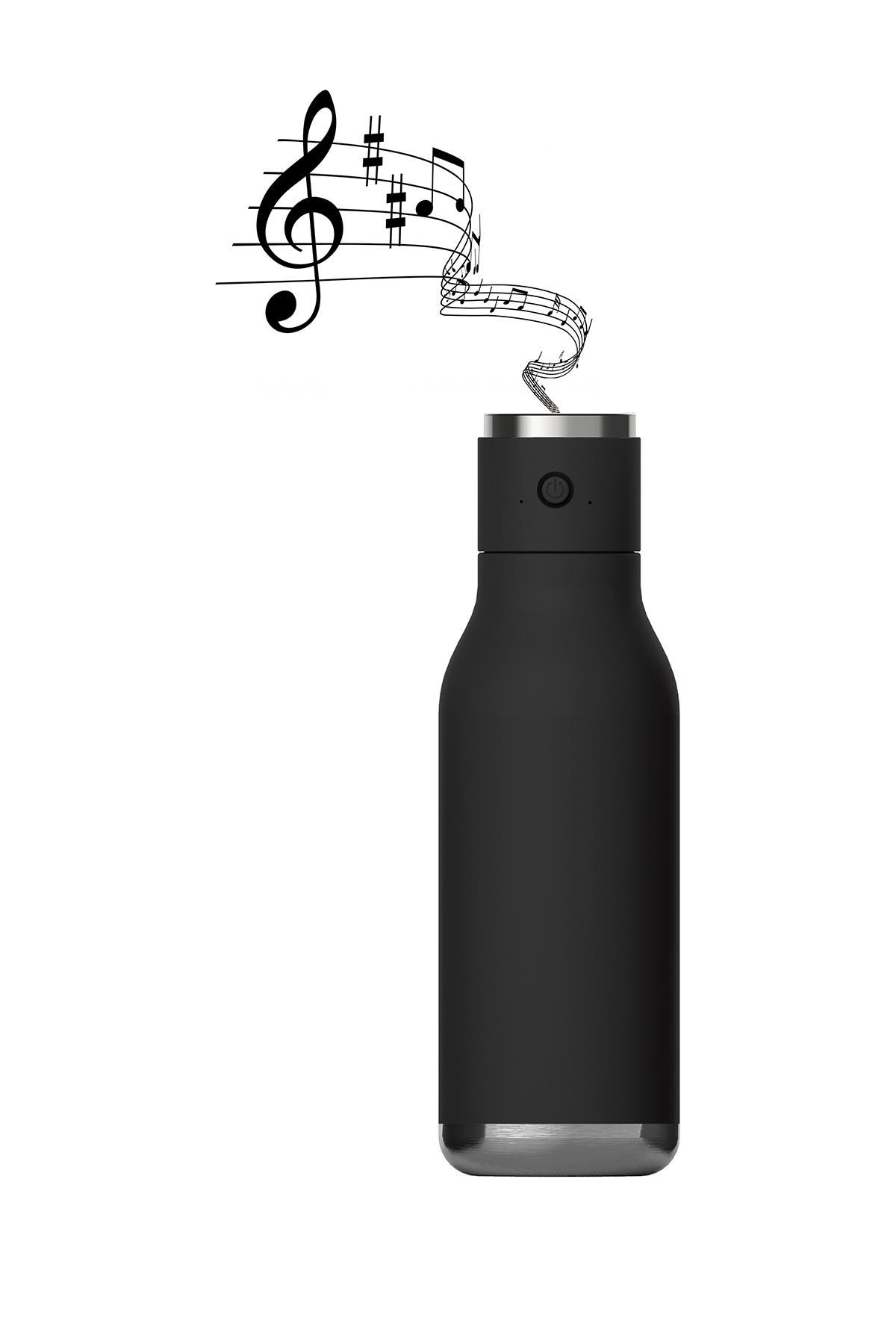 Asobu Wireless Water Bottle & Connection Speaker In Black
