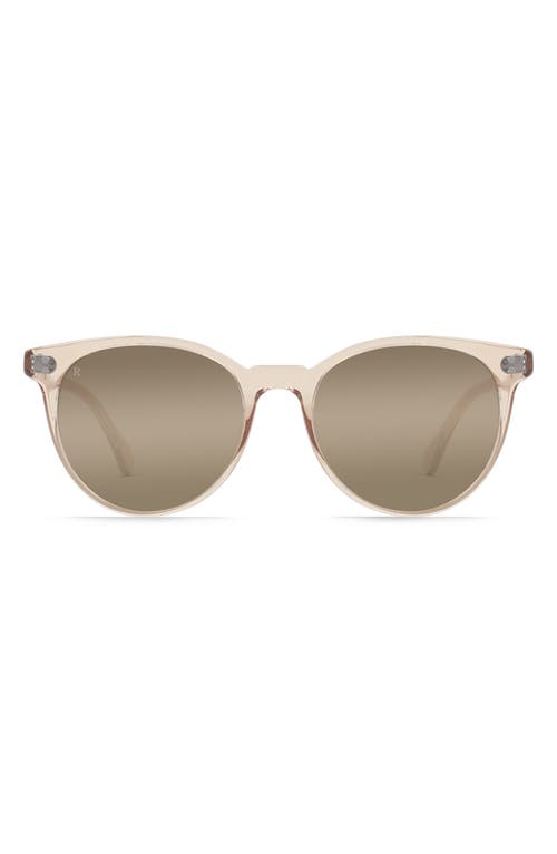 Raen Norie 53mm Mirrored Cat Eye Sunglasses In Dawn/mink Gradient Mirror