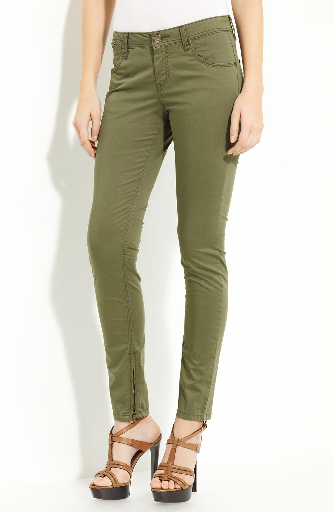 Burberry Brit Zip Ankle Jeans Nordstrom