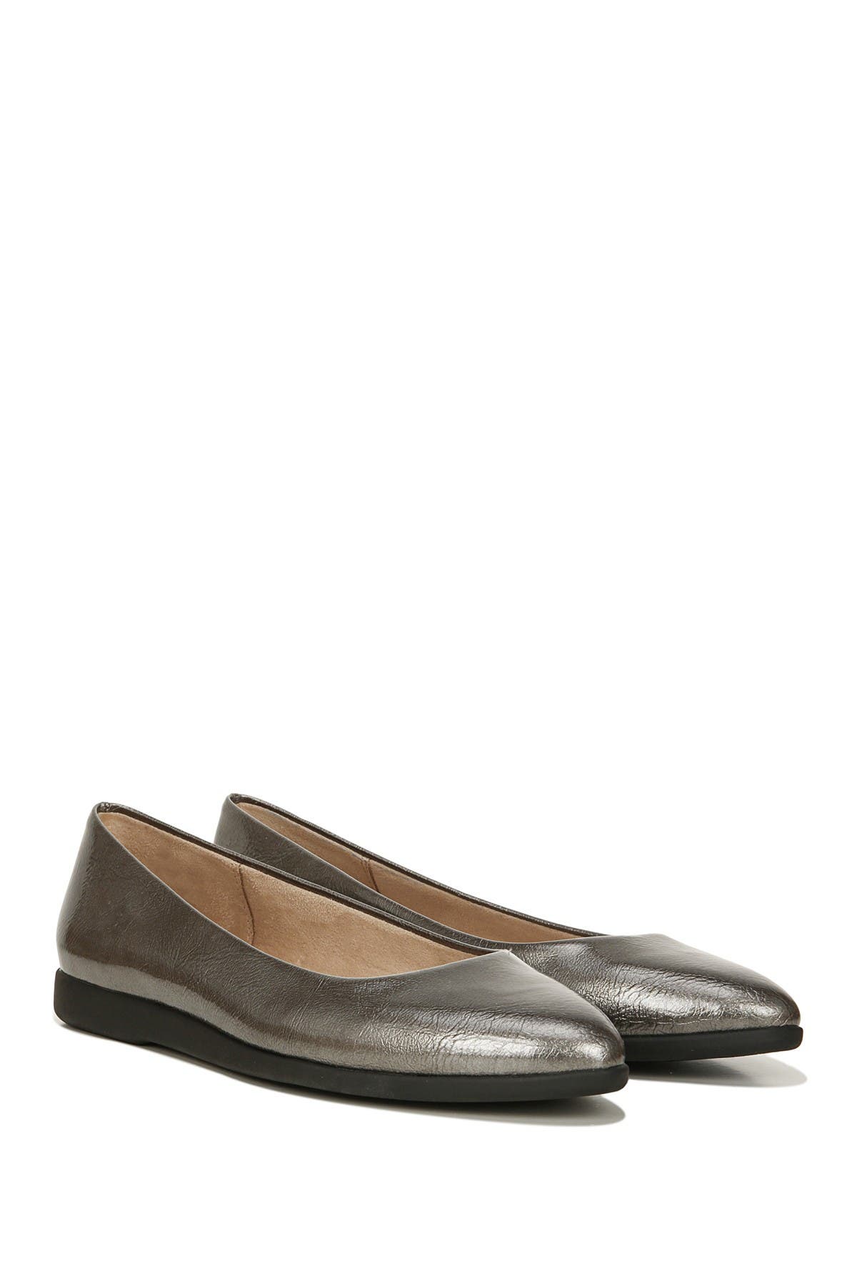 wide width pointed toe flats
