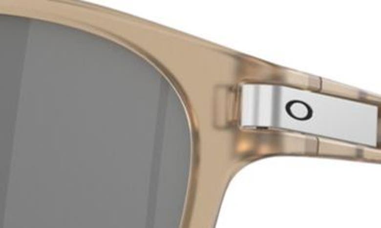 Oakley Oo9265 Latch 926568 Seppia Opaco Polarizzato Sunglasses In Shiny Black