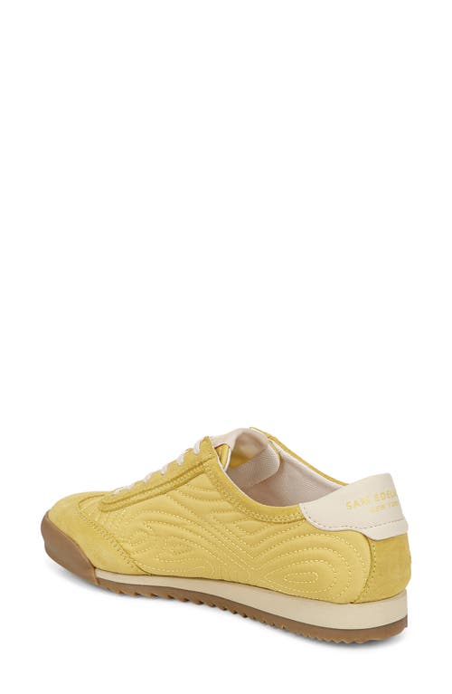 Shop Sam Edelman Isabel Sneaker In Yellow Flash