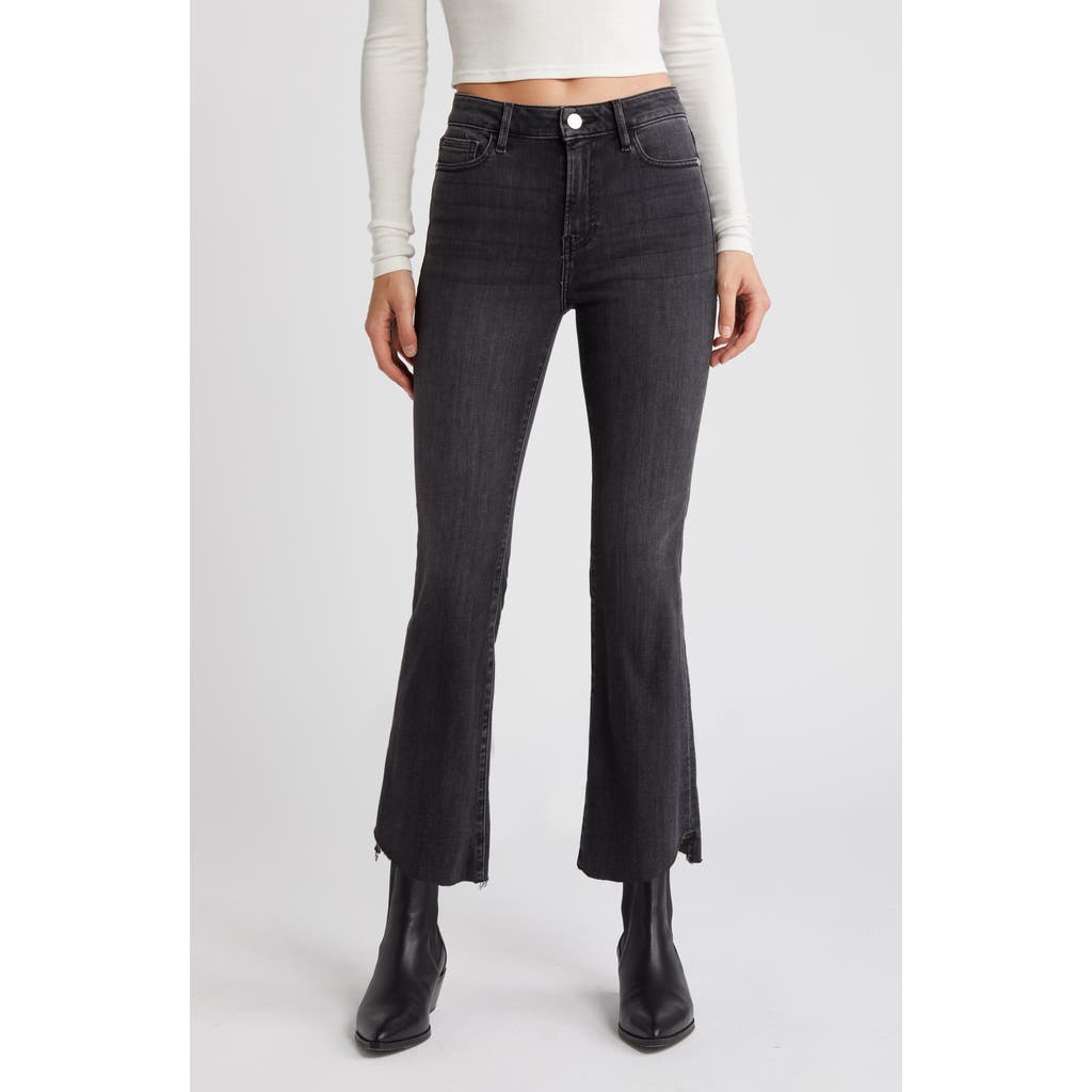 Frame Le Crop Mini Boot Cascade Raw Hem Jeans In Stevie