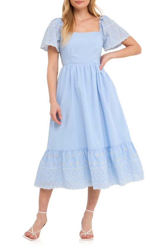 knee length dresses for ladies English Factory main image 1
