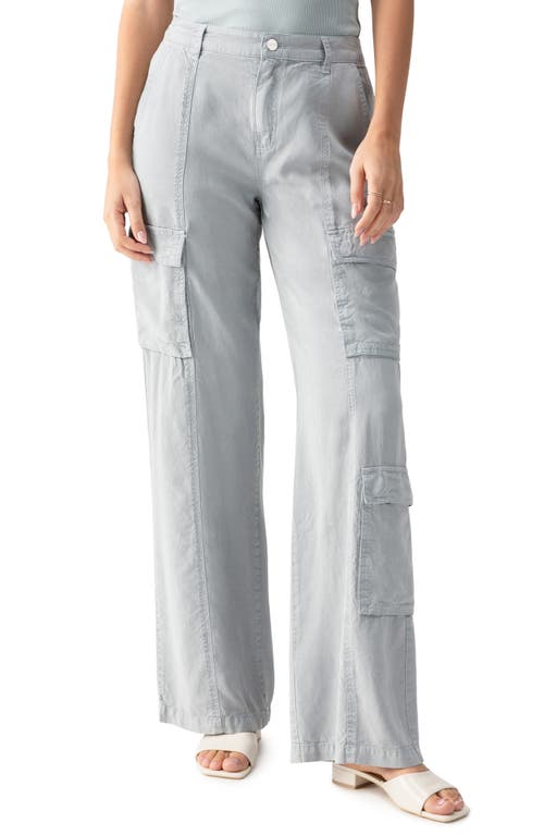 Sanctuary Womens Pocket Lyocell Cargo Pants In Eucalyptus