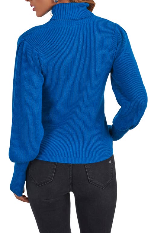 VICI COLLECTION VICI COLLECTION STEPPING OUT RIB TURTLENECK SWEATER 