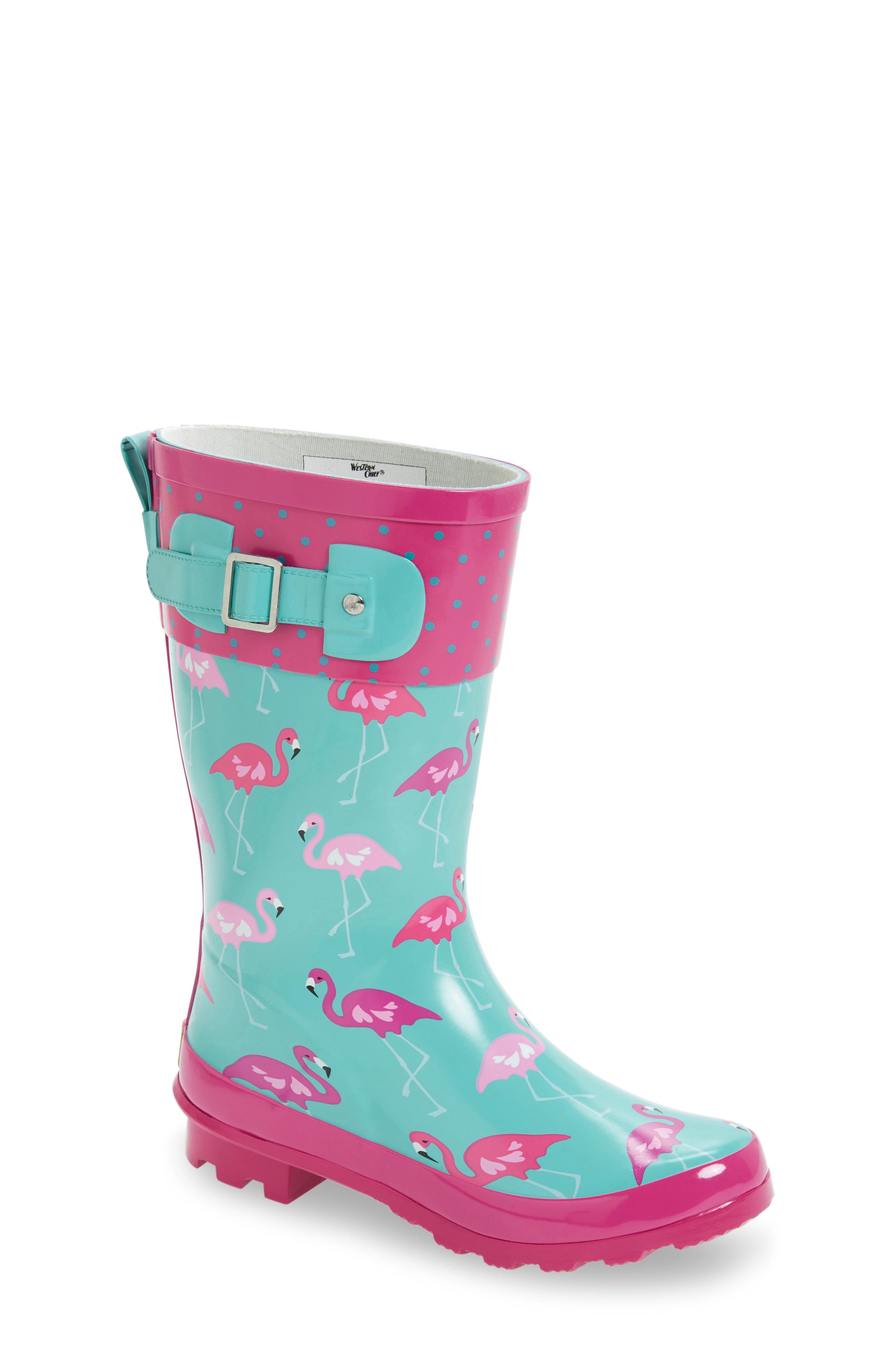 flamingo rain boots womens