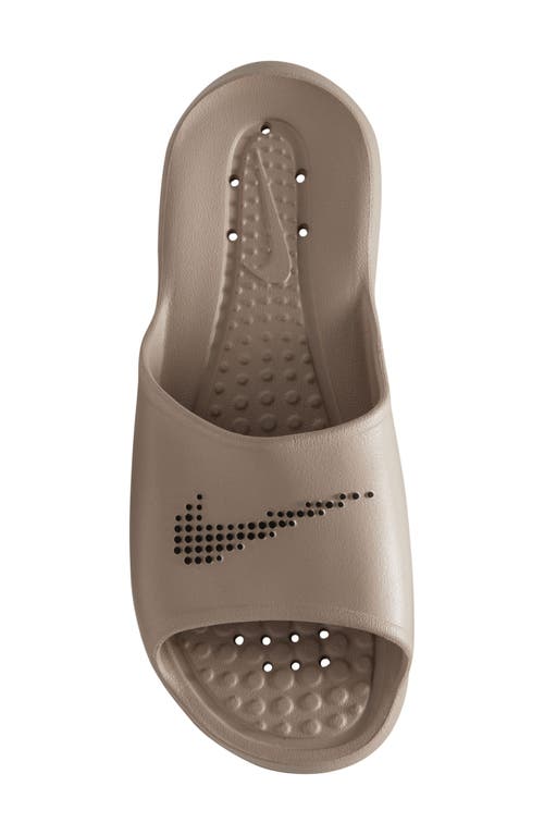 Shop Nike Victori One Shower Slide Sandal In Khaki/black/khaki
