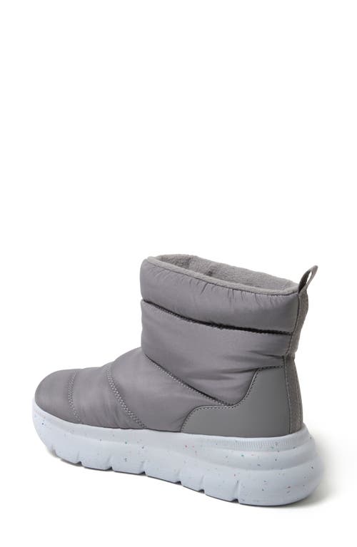 Dearfoams Texoma Regrind Boot In Medium Grey