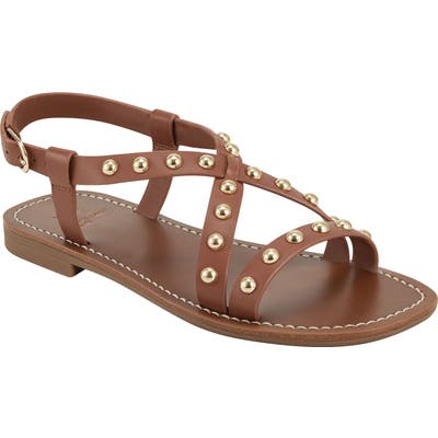 Marc Fisher Ltd Fianna Sandal- Brown