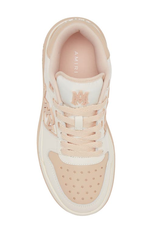 Shop Amiri Classic Logo Low Top Sneaker In White Pink