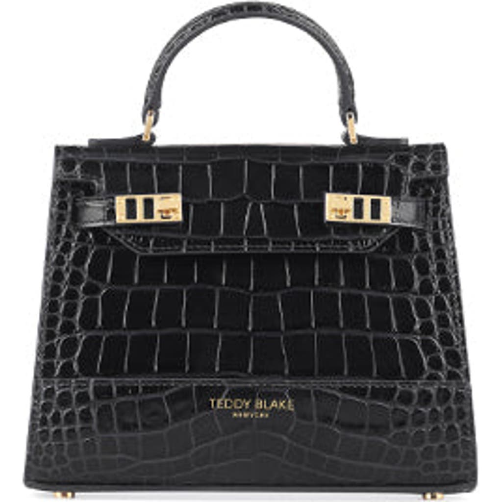 Teddy Blake Kim Croco 9" In Black