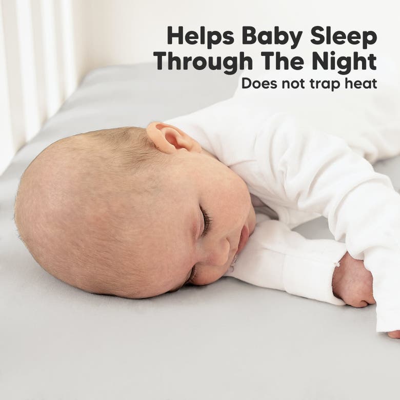 Keababies Soothe Fitted Crib Sheet In Sage